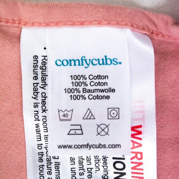 ComfyCubs - Pink & Purple Swaddle Sleep Sacks (x3) - Picture 5 of 5